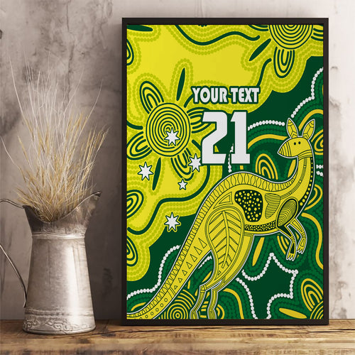 custom-australia-cricket-canvas-wall-art-go-aussie-world-cup-2023-aboriginal-style-unique