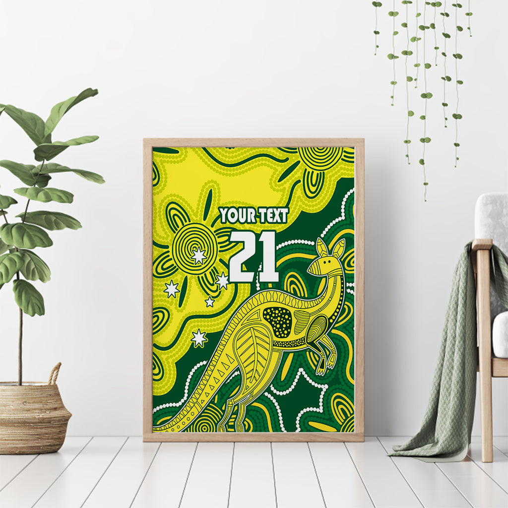 custom-australia-cricket-canvas-wall-art-go-aussie-world-cup-2023-aboriginal-style-unique