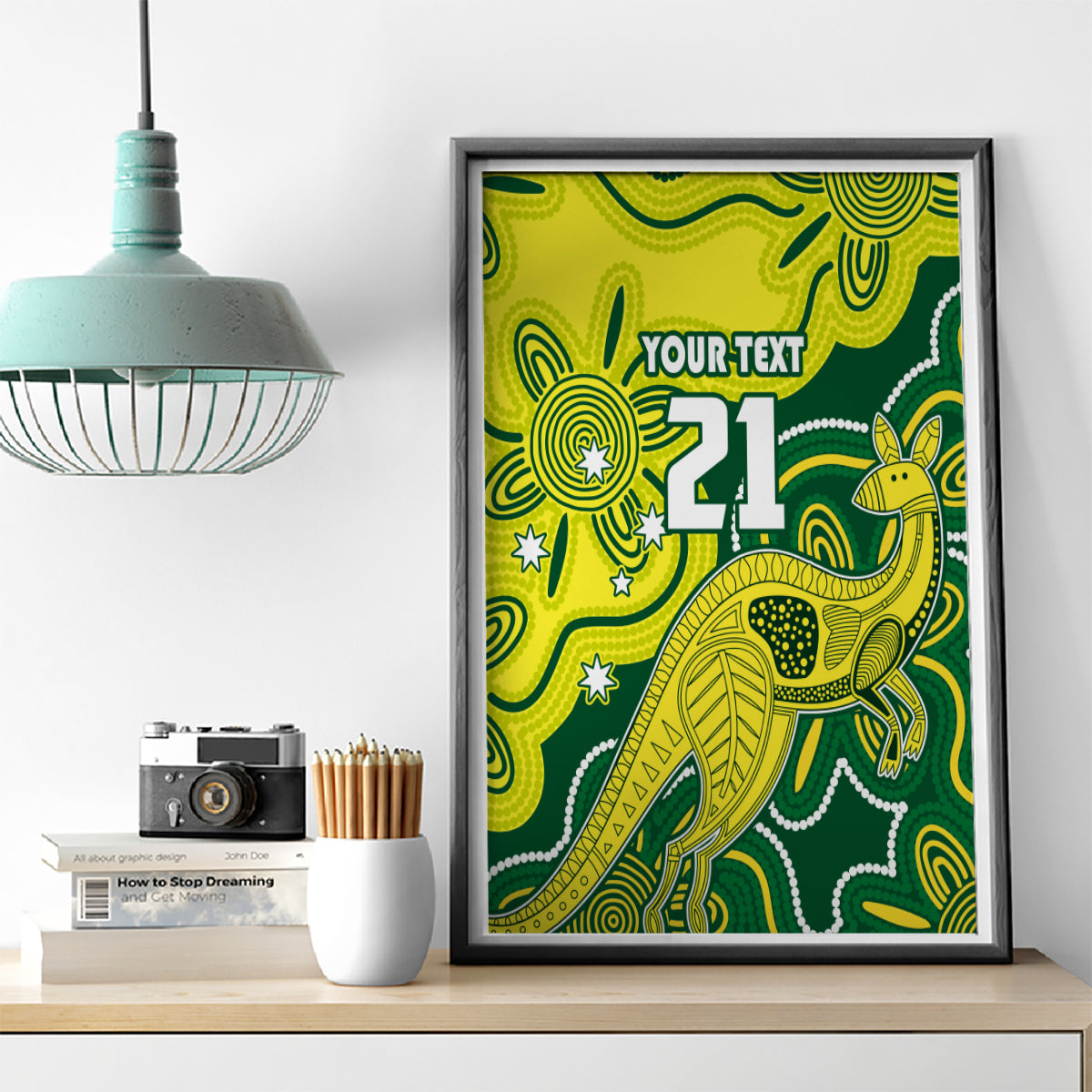 custom-australia-cricket-canvas-wall-art-go-aussie-world-cup-2023-aboriginal-style-unique