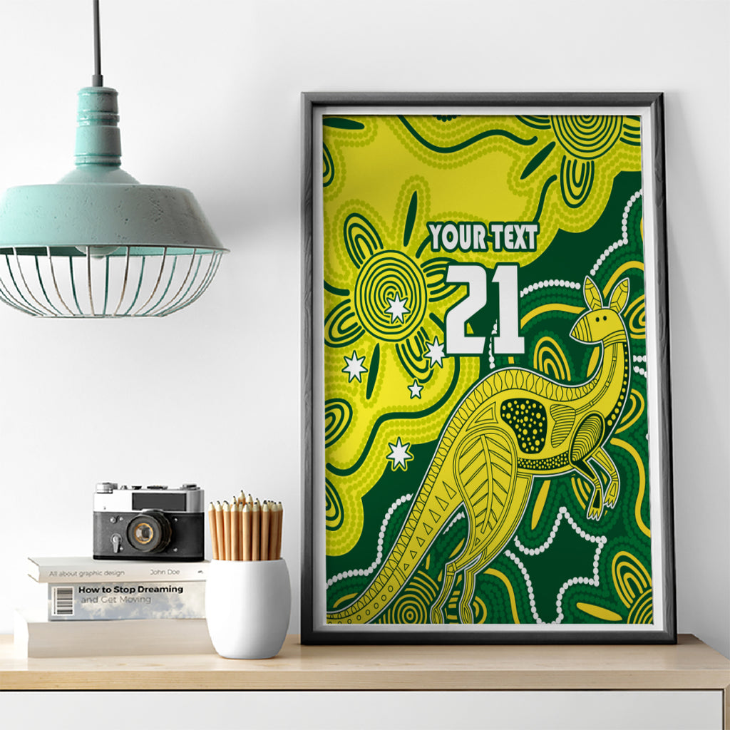 custom-australia-cricket-canvas-wall-art-go-aussie-world-cup-2023-aboriginal-style-unique