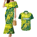 custom-australia-cricket-couples-matching-mermaid-dress-and-hawaiian-shirt-go-aussie-world-cup-2023-aboriginal-style-unique