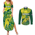 custom-australia-cricket-couples-matching-summer-maxi-dress-and-long-sleeve-button-shirts-go-aussie-world-cup-2023-aboriginal-style-unique