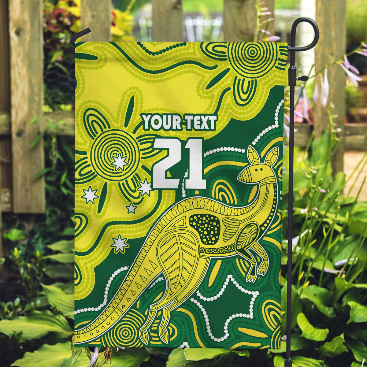 custom-australia-cricket-garden-flag-go-aussie-world-cup-2023-aboriginal-style-unique