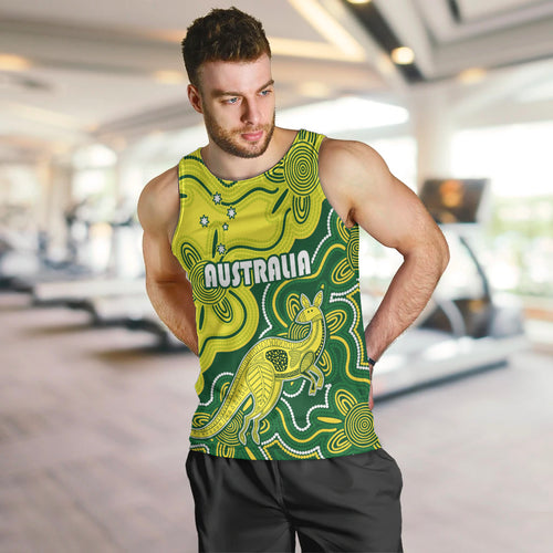 custom-australia-cricket-men-tank-top-go-aussie-world-cup-2023-aboriginal-style-unique