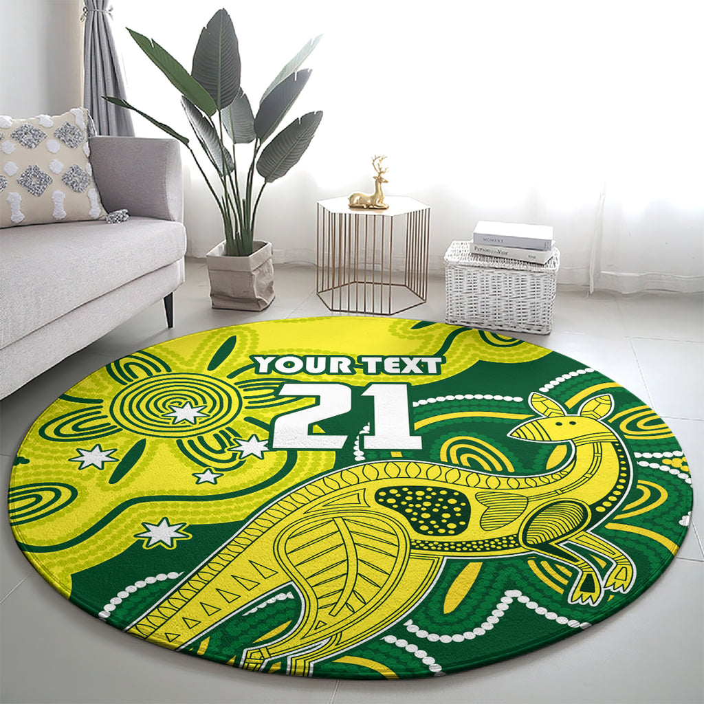 custom-australia-cricket-round-carpet-go-aussie-world-cup-2023-aboriginal-style-unique