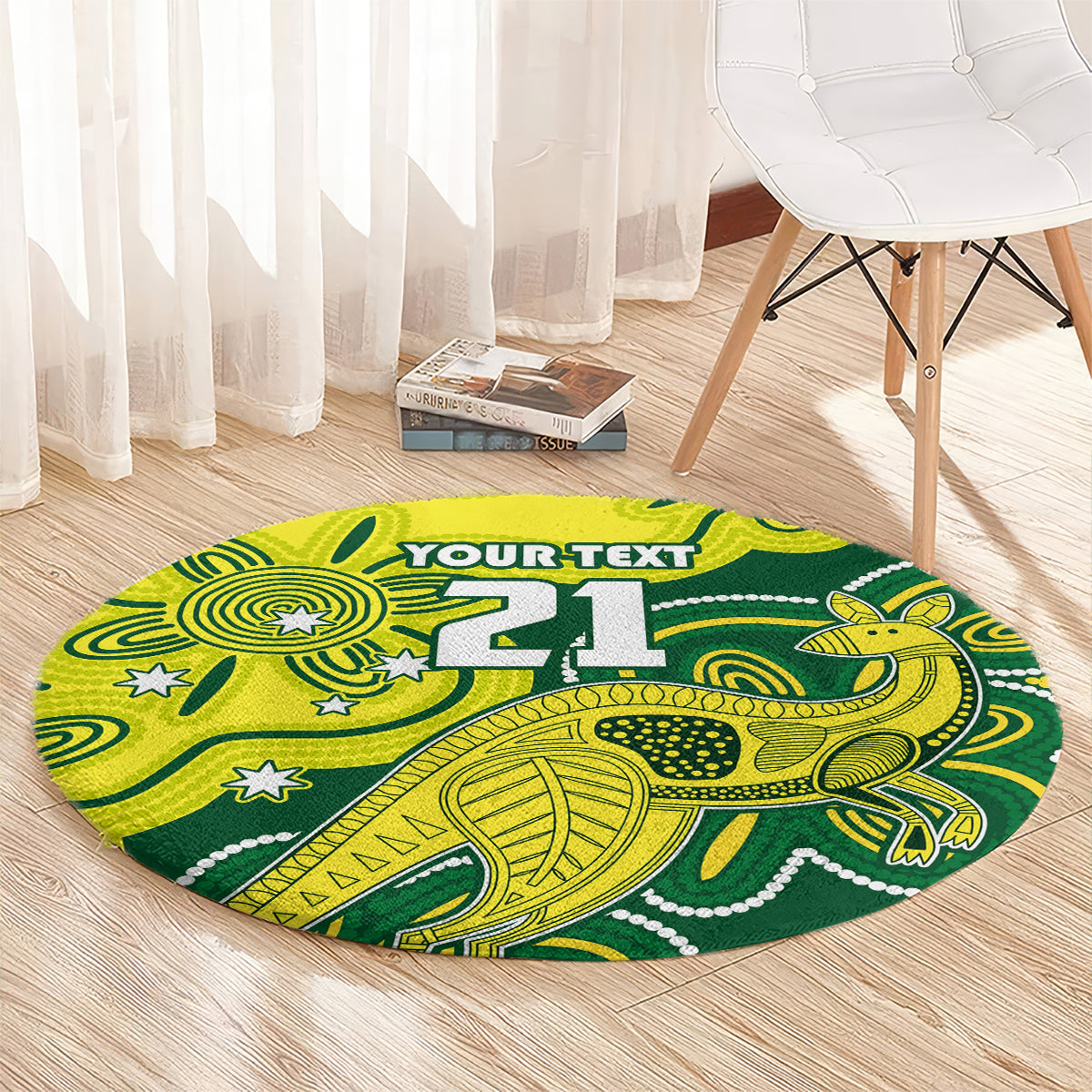 custom-australia-cricket-round-carpet-go-aussie-world-cup-2023-aboriginal-style-unique