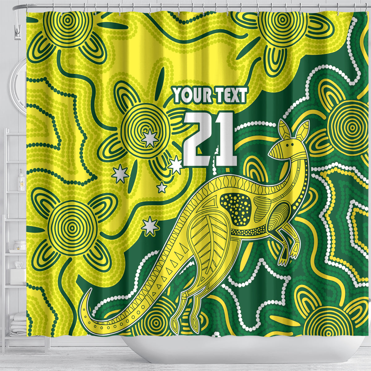 custom-australia-cricket-shower-curtain-go-aussie-world-cup-2023-aboriginal-style-unique
