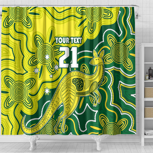 custom-australia-cricket-shower-curtain-go-aussie-world-cup-2023-aboriginal-style-unique