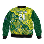 custom-australia-cricket-sleeve-zip-bomber-jacket-go-aussie-world-cup-2023-aboriginal-style-unique