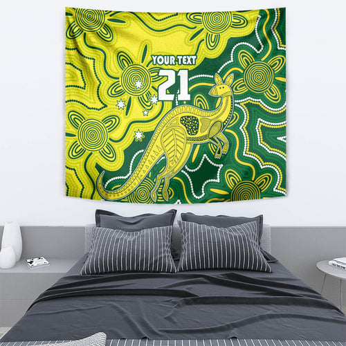custom-australia-cricket-tapestry-go-aussie-world-cup-2023-aboriginal-style-unique