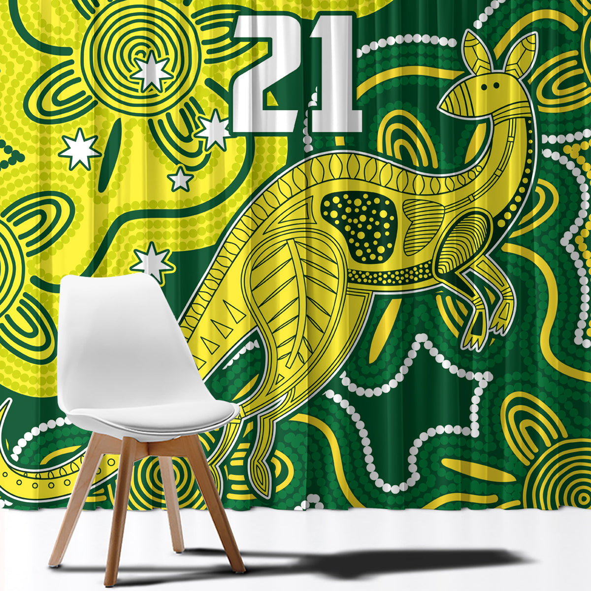 custom-australia-cricket-window-curtain-go-aussie-world-cup-2023-aboriginal-style-unique
