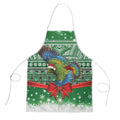 New Zealand Kea Bird Christmas Apron Maori Inspired Knitted Patterns