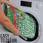 New Zealand Kea Bird Christmas Bathroom Set Maori Inspired Knitted Patterns
