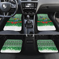 New Zealand Kea Bird Christmas Car Mats Maori Inspired Knitted Patterns