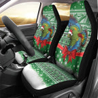 New Zealand Kea Bird Christmas Car Seat Cover Maori Inspired Knitted Patterns