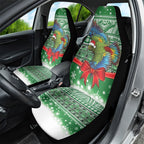 New Zealand Kea Bird Christmas Car Seat Cover Maori Inspired Knitted Patterns