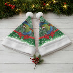 New Zealand Kea Bird Christmas Santa Hat Maori Inspired Knitted Patterns