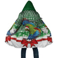 New Zealand Kea Bird Christmas Cloak Maori Inspired Knitted Patterns
