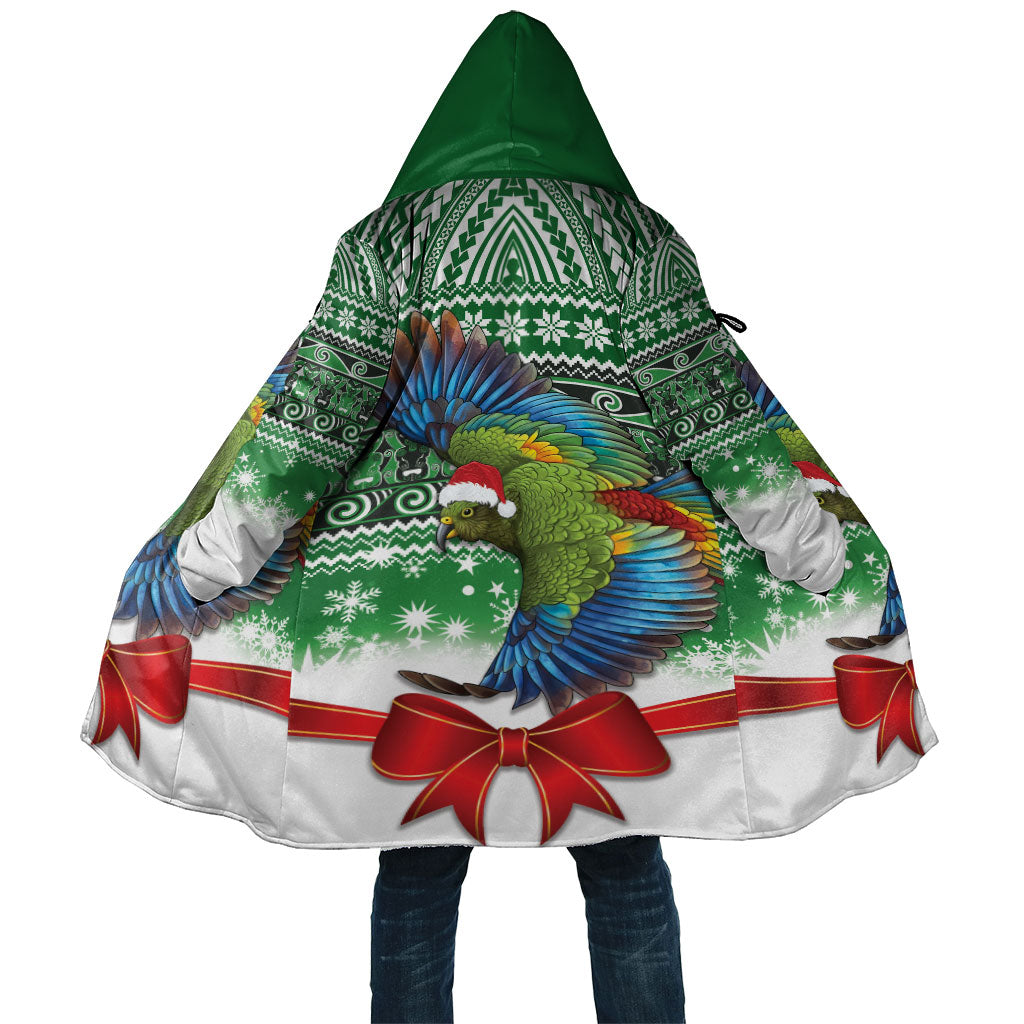 New Zealand Kea Bird Christmas Cloak Maori Inspired Knitted Patterns