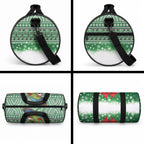 New Zealand Kea Bird Christmas Duffle Bag Maori Inspired Knitted Patterns