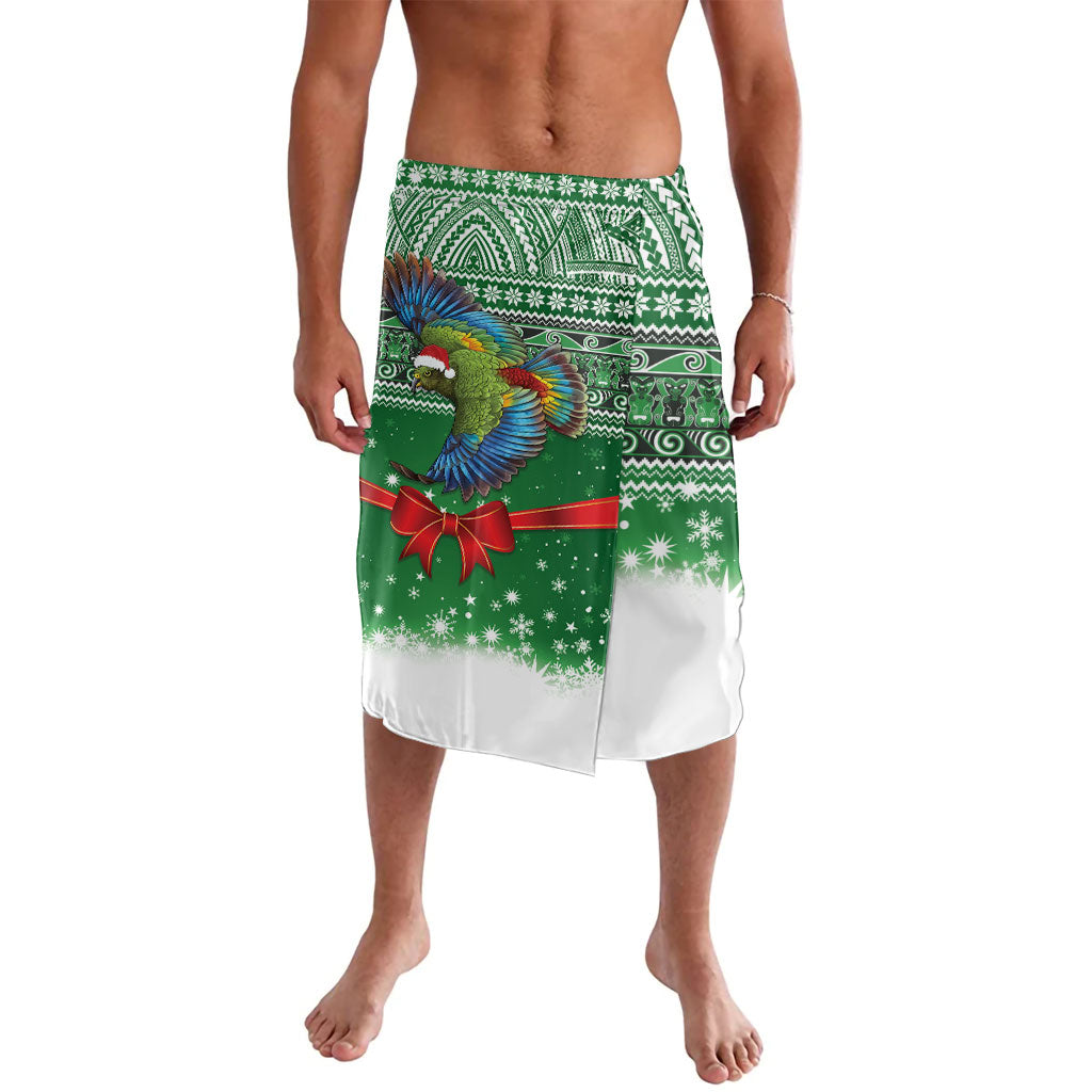 New Zealand Kea Bird Christmas Lavalava Maori Inspired Knitted Patterns