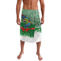 New Zealand Kea Bird Christmas Lavalava Maori Inspired Knitted Patterns
