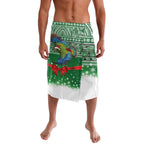 New Zealand Kea Bird Christmas Lavalava Maori Inspired Knitted Patterns