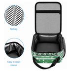 New Zealand Kea Bird Christmas Lunch Bag Maori Inspired Knitted Patterns