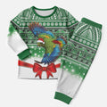 New Zealand Kea Bird Christmas Pajama Set Maori Inspired Knitted Patterns
