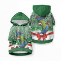 New Zealand Kea Bird Christmas Pet Hoodie Maori Inspired Knitted Patterns