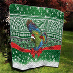 New Zealand Kea Bird Christmas Quilt Maori Inspired Knitted Patterns