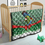 New Zealand Kea Bird Christmas Quilt Maori Inspired Knitted Patterns
