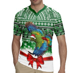 New Zealand Kea Bird Christmas Rugby Jersey Maori Inspired Knitted Patterns