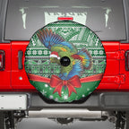 New Zealand Kea Bird Christmas Spare Tire Cover Maori Inspired Knitted Patterns