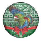 New Zealand Kea Bird Christmas Spare Tire Cover Maori Inspired Knitted Patterns