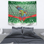 New Zealand Kea Bird Christmas Tapestry Maori Inspired Knitted Patterns