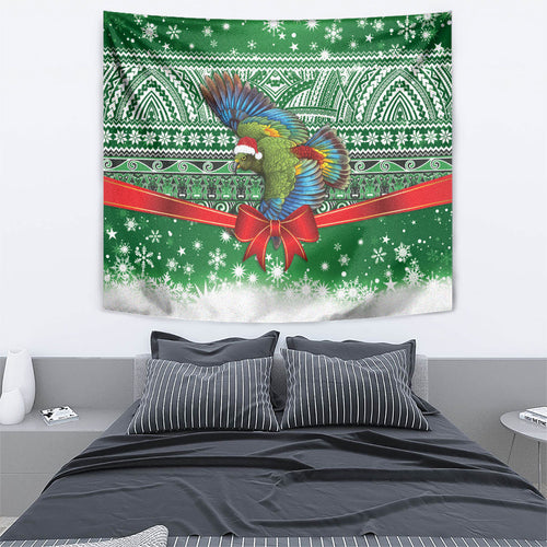 New Zealand Kea Bird Christmas Tapestry Maori Inspired Knitted Patterns