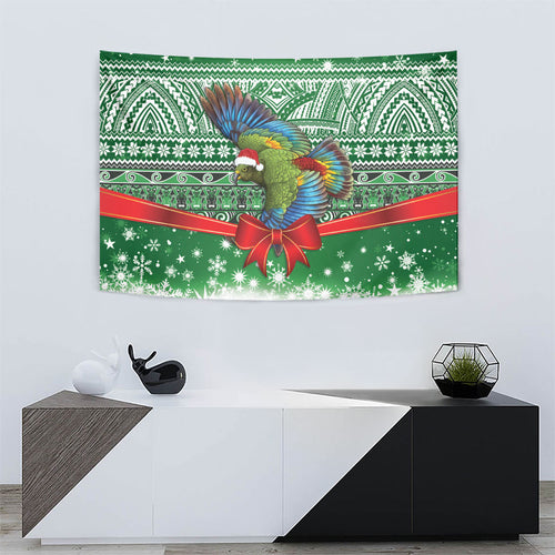 New Zealand Kea Bird Christmas Tapestry Maori Inspired Knitted Patterns