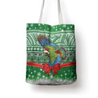 New Zealand Kea Bird Christmas Tote Bag Maori Inspired Knitted Patterns