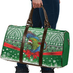 New Zealand Kea Bird Christmas Travel Bag Maori Inspired Knitted Patterns