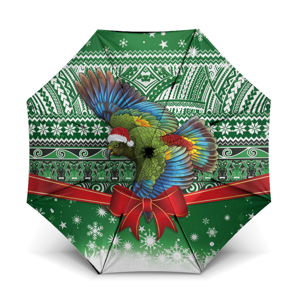 New Zealand Kea Bird Christmas Umbrella Maori Inspired Knitted Patterns