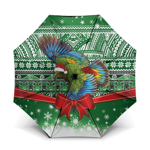 New Zealand Kea Bird Christmas Umbrella Maori Inspired Knitted Patterns