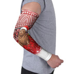 New Zealand Kekeno Seal Christmas Arm Sleeves Maori Inspired Knitted Patterns
