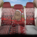 New Zealand Kekeno Seal Christmas Back Car Seat Cover Maori Inspired Knitted Patterns