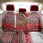 New Zealand Kekeno Seal Christmas Back Car Seat Cover Maori Inspired Knitted Patterns