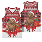 New Zealand Kekeno Seal Christmas Basketball Jersey Maori Inspired Knitted Patterns
