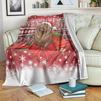 New Zealand Kekeno Seal Christmas Blanket Maori Inspired Knitted Patterns