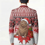 New Zealand Kekeno Seal Christmas Blazer Maori Inspired Knitted Patterns