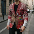 New Zealand Kekeno Seal Christmas Blazer Maori Inspired Knitted Patterns