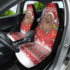 New Zealand Kekeno Seal Christmas Car Seat Cover Maori Inspired Knitted Patterns